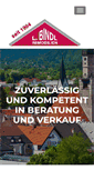 Mobile Screenshot of bindl-immobilien.de